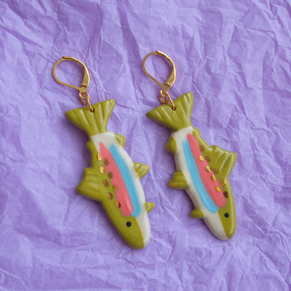Ceramic Rainbow Trout