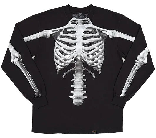 Skele Longsleeve Shirt - Black