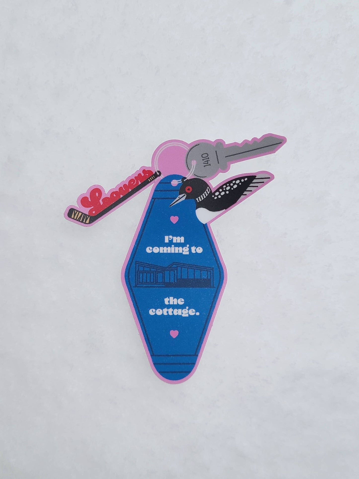 I'm Coming To The Cottage Sticker