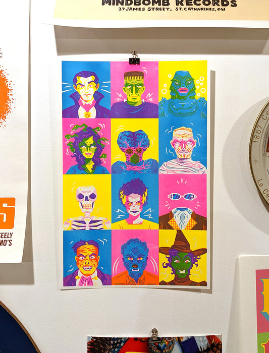 Halloween Headshots Poster