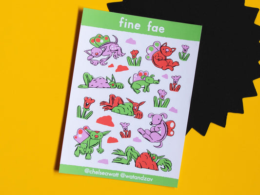 Fine Fae Sticker Sheet
