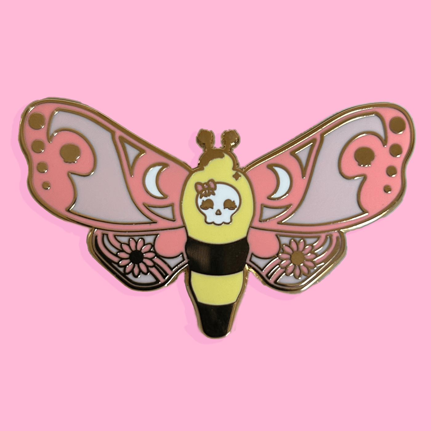 Mystery Moth Pins!