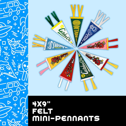 Felt-Mini Pennants
