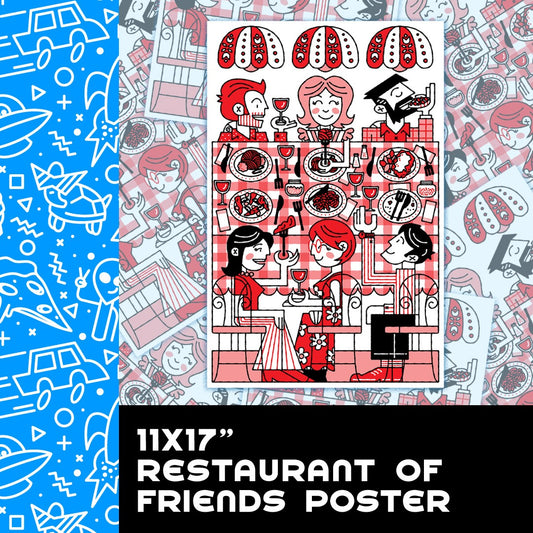 Restaurant Of Friends Poster