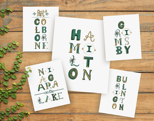 Hamilton City Print