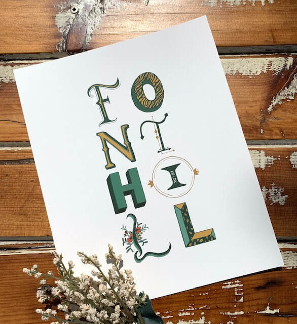 City Names Of The Niagara Region Prints