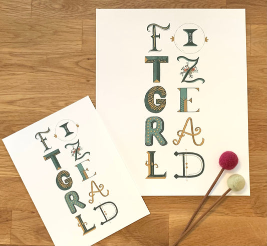 Fiztgerald Neighbourhood Print