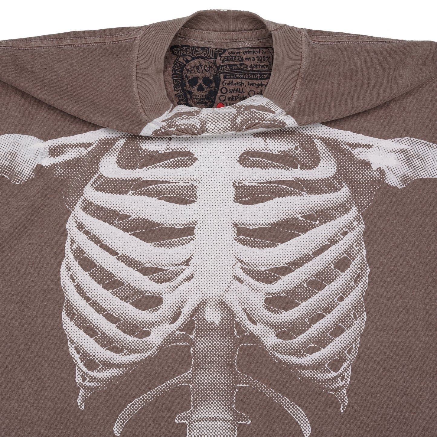 Skele T-Shirt - Brown